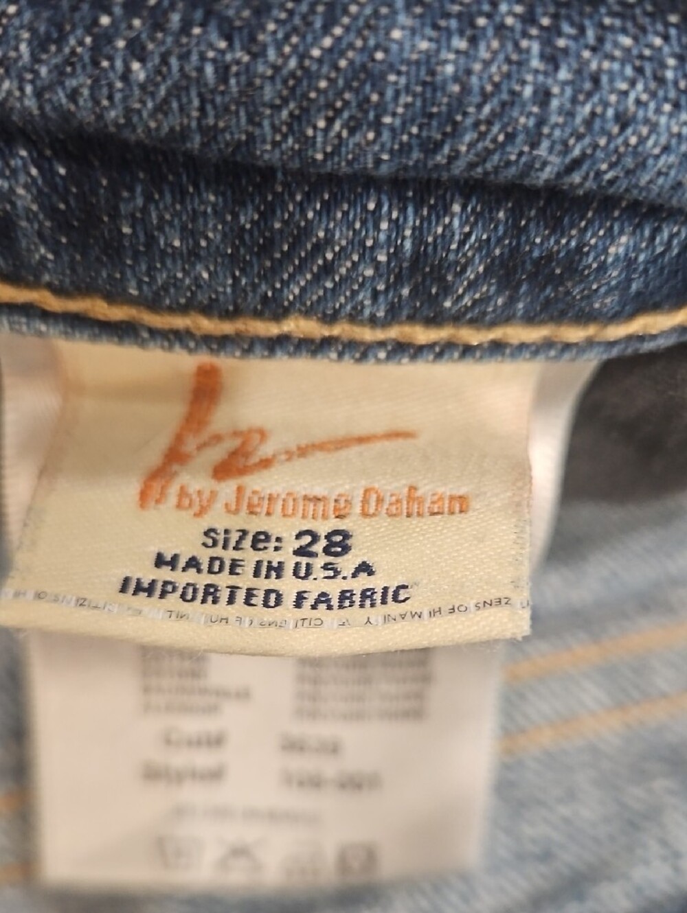 Citizens Of Humanity Women's Blue Washed Jeans. Size 28 Inseam 29.5" Rise 7.5" - Picture 11 of 11